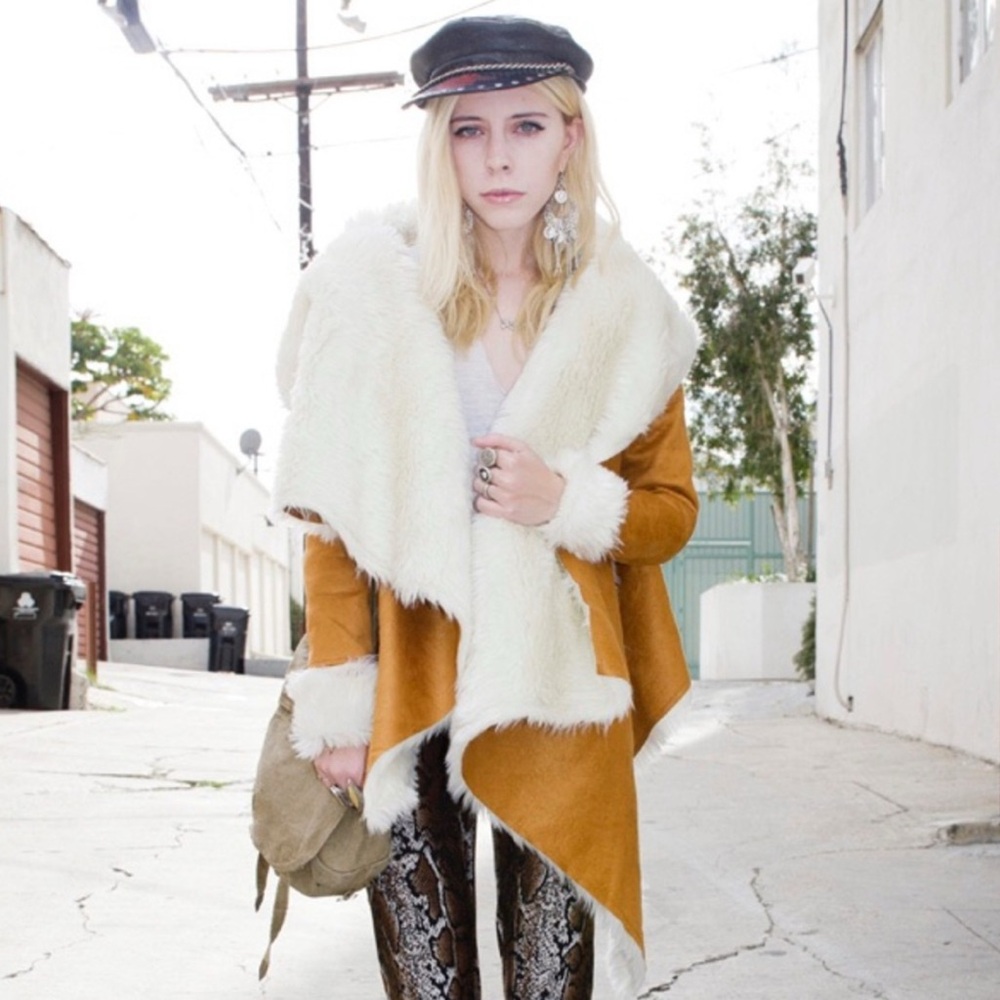 UNIF chelsea shearling jacket